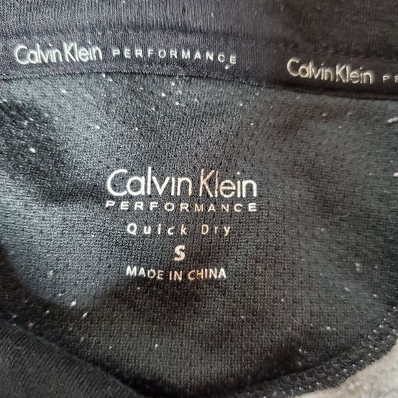 Calvin Klein Performance Sweatshirt Cowl Neck Pullover Quick Dry Gray Women's Sm - Picture 8 of 13